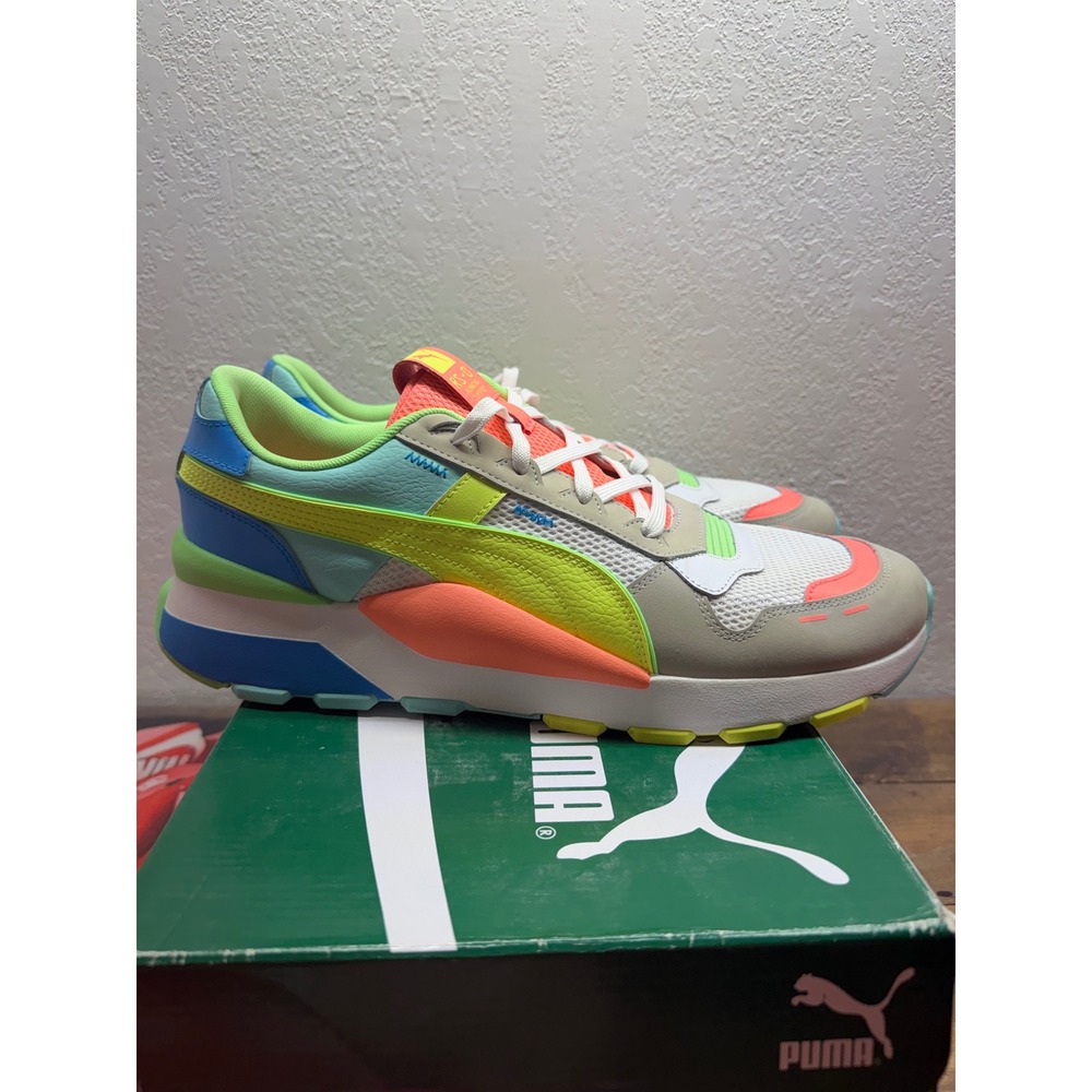 Puma RS-0 Running System Sneakers Multicolor Low Top Athletic Shoes